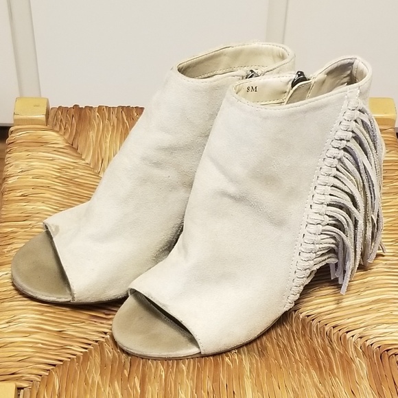 Coconuts by Matisse Shoes - Coconut by Matisse Love Tan Fringe Boots Womens 8M